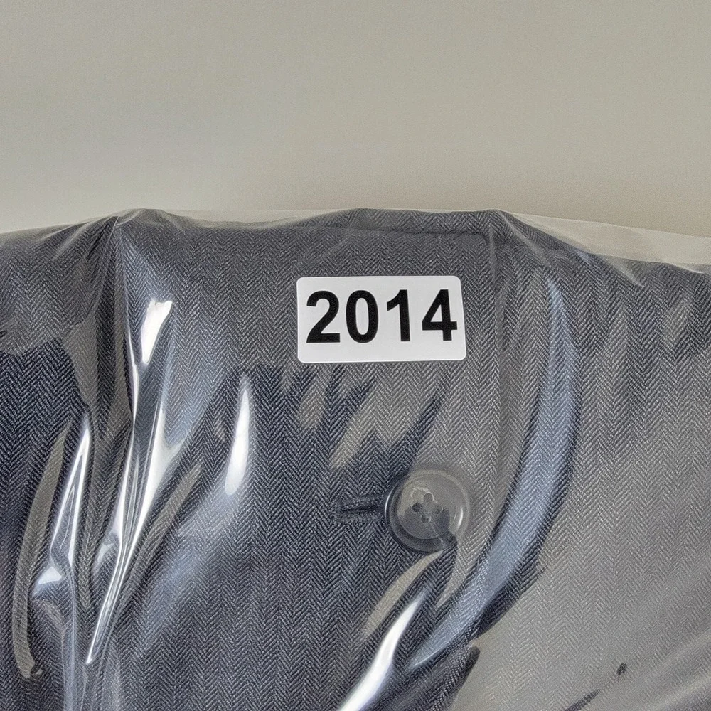 J Crew Ludlow Blazer Jacket Single Breasted Mens 40R Gray Double Vented Collared